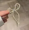Pinza Larga, Pinza Metálica Simple, Pasador de Pelo de Alta Gama, Elegante Pinza Grande de Tiburón para la Parte Posterior de la Cabeza, Accesorio para el Cabello Retro