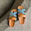 Sandalias Gruesas de Verano 2024 Nuevas, Grado de Exportación, Tallas Grandes, Cierre de Velcro de Una Correa, Diseño de Bloques de Color, Zapatos Casuales y Versátiles para Mujer para Uso al Aire Libre