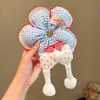 Goma para el pelo de ratón Mickey Mouse de dibujos animados con trasero grande para niñas, Bonito accesorio para el pelo, Nuevo estilo de banda para moño de niña