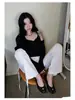Bailarinas plateadas estilo rollo de huevo de principios de primavera para mujer, nuevo modelo 2026, bailarinas Mary Jane casuales con lazo para mujer