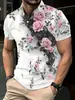 Camisa Polo de Manga Corta para Hombre Casual Camisa Polo de Amazon Cuello de Solapa Estilo Nuevo Transfronterizo Europeo Americano
