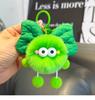 Pelo de Coelho Celebridade da Internet Desenho Animado Bola de Carvão Elfo Mochila Monstro de Pelúcia Pingente Chaveiro de Carro Ornamento Fofo de Bola de Pelo