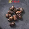Accesorios de Mazu Tallados DIY de Sándalo, Cuentas Creativas, Pulseras, Cuentas Sueltas, Cadenas para Teléfono Móvil, Colgantes, Joyería