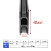 Tira de Isolamento Pa66Gf25 Porta e Janela de Pvc Quadro Extrudado de Nylon Tira de Isolamento Resistente a Altas Temperaturas Tira Impermeável