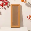 Fabricante Songjin Cartão Rígido Suporte de Exibição para Caligrafia Mini Tira Longa em Branco para Escrita Manual DIY Moldura para Caligrafia e Pintura Estilo Chinês Atacado