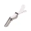 Grampos Coloridos de Jacaré para Cabeleireiro, Ferramentas de Salão para Permanente e Coloração, Grampos de Divisão de Cabelo, Grampos Bico de Pato