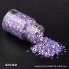 Lentejuelas para decoración de uñas de estrella de 4 mm, color mágico dorado de 4 puntas, cuentas de estrella, material de relleno para masilla de cristal
