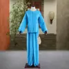 Trajes de Ópera China Tradicional, Hanfu, Qingyi, Ropa de Práctica para Huadan y Xiaosheng Adultos, Pantalones de Linterna, Conjuntos de Ropa Pequeños, Pantalones Coloridos, Tela Arrugada, Ropa de Agua