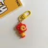 Novo Chaveiro Pingente de Desenho Animado de Pato Engraçado Fofo Pingente Personalizado para Mochila de Estudante Acessórios Presente para Melhor Amigo