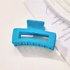 Nuevo Pasador de Pelo Minimalista Mate de Colores con un Toque de Lujo para Mujer, Adecuado para Peinados Recogidos y Semirecogidos, Pinza de Tiburón al por Mayor