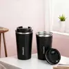 Taza de Café de Acero Inoxidable 304 Transfronteriza, Taza Termo de Alta Apariencia con Pantalla de Temperatura de Color Gradiente, Taza de Vacío Portátil para Exteriores