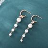 Aretes de Perlas de Plata Esterlina s925 Han Yi Spring New de Lujo Ligero para Mujer 2022 Nuevos Aretes de Plata Pura de Alta Gama para Niñas