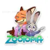 Novos Charms de Sapato de Acrílico de Desenho Animado Zootopia Acessórios para Sapato Clog Acrílico Homatalk