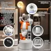 Altavoz Inteligente Xiaoai con Proyección de Cielo Estrellado, Figura de Astronauta, Lujosa Decoración de Pie para la Sala de Estar con un Toque de Alta Gama