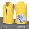 Colete de Malha de Camada Dupla com Logotipo Impresso Personalizado, Colete de Voluntário para Publicidade de Eventos e Trabalho de Caridade, Roupa de Trabalho Feita Sob Medida, Personalização de Alto Padrão