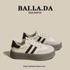 Zapatillas de Entrenamiento Alemanas de Suela Gruesa para Mujer, Nuevo Estilo Otoño 2026, Zapatillas Blancas Deportivas Casual Versátiles, Modelo Popular