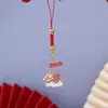 2026 Año del Caballo Zodiaco Pony Llavero Personalizado Colgante de Riqueza Instantánea Amuleto de la Suerte Adorno Lindo Regalo de Vacaciones