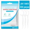 Fábrica em estoque embalagem neutra fio dental saco grande 600 palitos de fio dental descartáveis comércio exterior caixa de armazenamento de fio dental