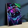 Controlador de Jogo E-Sports Legal Mais Vendido Transfronteiriço Adequado para Sala de Jogos, Quarto e Sala de Estar Núcleo de Pintura por Pulverização de Alta Definição Sem Moldura