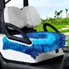 Suministro Exclusivo Transfronterizo de Cubiertas Antipolvo para Asientos de Carritos de Golf, Fundas para Asientos, Fundas Protectoras para Asientos de Vehículos Turísticos, Serie Oro Fluido