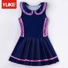 Traje de baño para niñas de una pieza Falda de princesa para niñas medianas y grandes Protección solar para estudiantes Equipo de natación de secado rápido