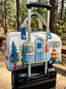 Bolsa de Viagem Acolchoada de Algodão Estampada com Moda da Nova Série Diversa 3D Que Pode Ser Usada como Bolsa de Armazenamento de Mala G384