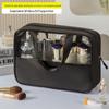 Bolsa Cosmética Portátil à Prova d'Água Transfronteiriça, Bolsa de Armazenamento de Grande Capacidade, Bolsa Portátil de Higiene Pessoal e Maquiagem de Viagem de Alta Qualidade