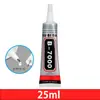 Cola para Joias B7000 Cola Transparente Joias Artesanais DIY Strass Adesivo Reparo Moldura de Tela de Celular Use Super Cola Universal