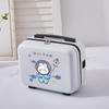 Equipaje de mano para maquillaje, pequeño equipaje de 14 pulgadas, caja de dibujos animados para niños, mini caja de almacenamiento ligera para mujeres