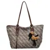 Bolso de hombro de gran capacidad para el trabajo, bolso de diario estampado para mujer, bolso de nicho de otoño 2026, transfronterizo