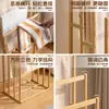 Perchero simple para uso doméstico, apartamentos de alquiler, almacenamiento en el dormitorio, perchero de pie, barra colgante vertical, simple y multifuncional
