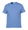 Camisa Cultural de Algodão Puro para Team Building, Camiseta Masculina com Estampa Gráfica, Tecido Fino Penteado Compacto Siro-Spun, Manga Curta, Gola Redonda, Personalizável com Texto ou Logo, Roupa Masculina