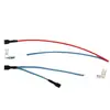 Arnés de Cables de Silicona Extra Suave Personalizado 18 AWG Cable de Cableado Digital Cable de Conexión de Alta Temperatura Terminal de Cable Procesamiento de Cables Cable Rojo y Negro