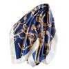 Bufanda de Cadena Estilo Europeo y Americano Nueva Bufanda Cuadrada Pequeña para Mujer 70cm Bufanda Decorativa Versátil Chal con Protección Solar para Viajes Turbante