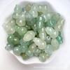 Cuentas Sueltas Naturales de Calcedonia Aventurina con Forma de Calabaza con Agujeros para Accesorios de Joyería, Artesanías de Jade, Colgantes, Materiales para Pulseras DIY al por Mayor