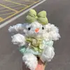  Coelho Lop Branco Leitoso de Nicho de Alto Valor DIY Feito à Mão Presente Original para Meninas Coelho Fofo Comemorativo Pelúcia Ins