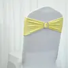Correas de Hebilla de Diamante Gratis de Amazon Transfronterizas Funda Elástica para Silla de Hotel Boda Anillo de Correa de una Sola Capa Mariposa