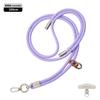 Cordón para teléfono móvil de 6 mm Largo para colgar del cuello Cruzado Ajustable Elegante Sling para teléfono móvil Funda para teléfono móvil Cadena trenzada Transfronterizo