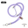 Cordón de Teléfono Móvil de Gama Alta Correa Resistente de 6 mm para Cuello Cruzado Ajustable Exterior Anti-Pérdida Exquisita Cuerda Tejida para Muñeca