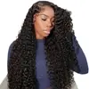 Peluca de comercio exterior transfronteriza moda europea y americana encaje frontal 13*4 encaje cabello rizado pequeño africano caliente encaje frontal