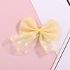 Versión coreana de color fluorescente malla lentejuelas lazo hecho a mano DIY accesorios para el cabello de niños regalo accesorios para ropa accesorios al por mayor