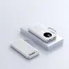 Batería Externa 10000/20000 mAh Carga Rápida Gran Capacidad Luz LED con Cable Cuádruple Integrado Fuente de Alimentación Portátil para Exteriores