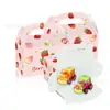 Dd442 Comercio Exterior Rosa Dulce Fresa Fiesta de Cumpleaños Regalo Dulce Caja de Papel Portátil
