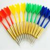 Venta al por mayor 17g dardo aguja color plástico blando de una pieza resistente a caídas vuelo estándar puesto globos dardos