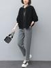 Traje de Moda para Mujer 2024 Nuevo Estilo de Primavera, Conjunto Deportivo de Dos Piezas Inspirado en Chanel para Madres de Mediana Edad, Adecuado para Ir al Trabajo