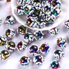 2026 Nuevo Modelo 18mm Cuentas Creativas Pintadas a Mano con Gota de Aceite Pulsera DIY Colgante de Coche Cadena de Teléfono Cuentas Sueltas Venta al por Mayor