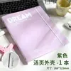 Papel Fino y Crujiente Recargable para Cuadernos de Hojas Sueltas Desmontables sin Desgarros, Papel Fino y Crujiente para Cuadernos de Estudiante de Comercio Exterior