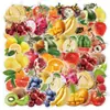50 Hojas Pegatinas Jardín Frutal Manzana Plátano Creativas DIY Diario Teléfono Patineta Pegatinas Impermeables Mayoreo