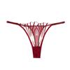 ~Cintura Ajustable~ Bragas Sexy de Encaje Europeas y Americanas, Ultradelgadas, Tentadoras, Transparentes para Mujer, Calzones Transpirables y Cómodos
