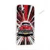 Funda para Teléfono Explosión Radiación Textura Retro Clásico Nostálgico Europeo y Americano Iphone16 Silicona Suave Funda Apple 18Pm